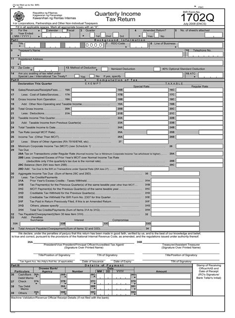 1702 quarterly deadline|How to File Your BIR form 1702Q also known as .
